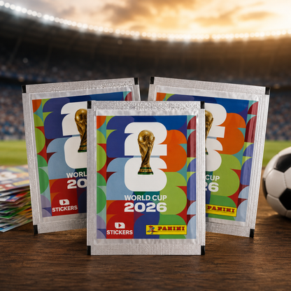 Caja Stickers del Mundial 2026